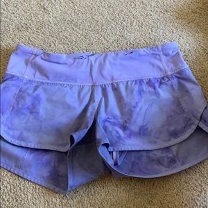 Lululemon run speed short. Sz 6